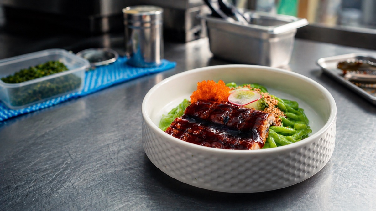 Plated dish still from the TO:YOU content shoot