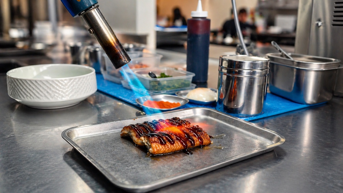 Torch-seared dish still from the TO:YOU content shoot